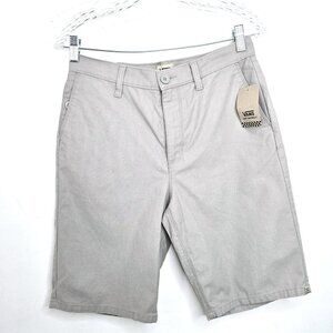 NWT Vans Intersect Drizzle Shorts size 28 Gray Greige in color Skate Shorts